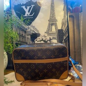 Louis Vuitton Trocadero 27 Monogram Bag with Adjustable Strap
